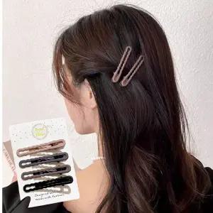 [콩심팥심]여성 앞머리 작은 집게핀 3개입 1P 잔머리 데일리 집게핀 쁘띠집게핀