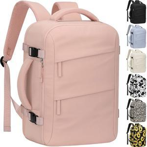 테노 캐리 포 우먼 백팩 TSA 승인 여성 여행 필수품 가방 핑크