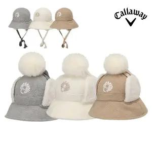 [캘러웨이] 2025 윈터 폼 여성용 버킷햇 겨울 골프모자
