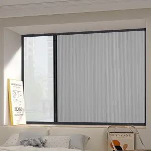 무타공 창문형 슬라이딩 커튼 창문 버티컬 암막 블라인더