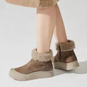 [무크] 여화 그로우 캐주얼 퍼 부츠 2colors