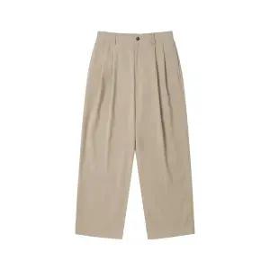 [커스텀멜로우](강남점) 베이지 와이드 핏 벨티드 팬츠 CWPAW24884BEX