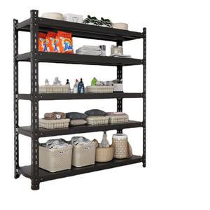 창고진열대 앵글 선반 물류창고 5단 스피드랙 철제 길이120x폭30x높이180 블랙 창고