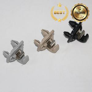 선바이저 자동차 선 바이저 리테이너 후크 버클 블랙 그레이 베이지 패스너 클립 홀더 브래킷 아우디 A6 A4