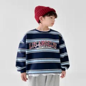 (리틀브로) (아동)B.멀티단가라맨투맨_네이비[티셔츠BFJW867A]