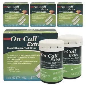 [셀러허브]온콜 엑스트라 혈당 시험지 200매 당 체크 검사지 D (S41040731)