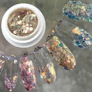 네일아트재료 스팽글 네일글리터 위트아이