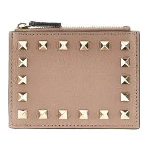 스터드 장식 지퍼 카드지갑 7W0P0AI8 VSH P45