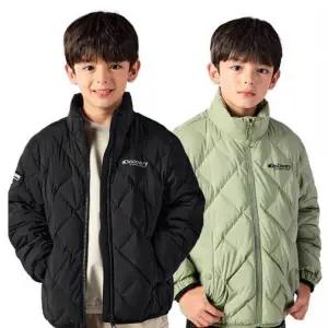 [롯데백화점]디스커버리익스페디션 키즈 하이넥 다이아 튜브 다운 경량패딩 DKDJ73036