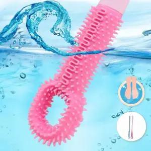 소프트 바디 브러쉬 실리콘 발가락 세척 욕실 브러쉬 (WF806D9)