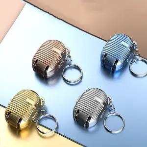 휴대용 미니 손톱관리 발톱깎이 열쇠고리 로즈골드 (WF84FEA)