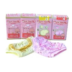 꽃무늬 리본 레이스 강아지 생리 위생 팬티 M 랜덤 1p (WF2E1D1)