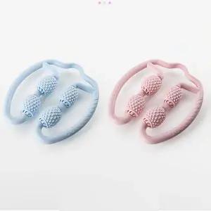 [셀러에이드]종아리 허벅지 팔뚝 핸들 롤러 마사지기 키밍마사지기