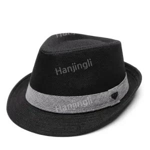 가을 중절모 울혼방 자외선 모자 카우보이 린넨 남성 차단제 여름 신사 겨울 남자 코튼 중년