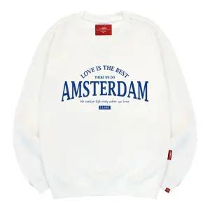 엘라모 3M 암스테르담 맨투맨 남녀공용 빅사이즈 S~4XL