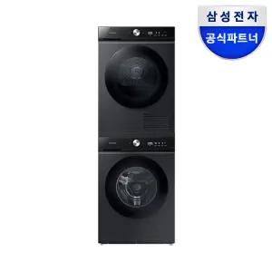 [으뜸효율]체감가 131만 삼성 비스포크 AI 세탁건조기 13kg+10kg WW13BB844DGB+DV10BB8440GB 블랙캐비어