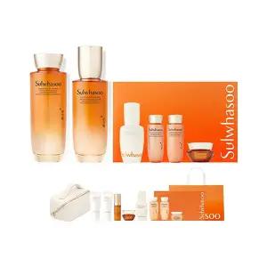 설화수 자음생 2종 세트(자음생수+자음유액), 1개+증정(자음생 멀티파우치 1EA 포함 9종 샘플+쇼핑백, 1개)