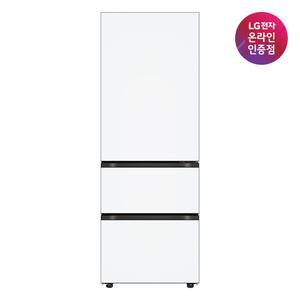 LG 디오스 오브제컬렉션 김치톡톡 Fit & Max 3도어 324L Z334MQQ122S 에센스화이트