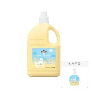 아이깨끗해 대용량 핸드워시 시나모롤 순 4.5L, 1개 + 증정 (시나모롤 핸드워시 공용기, 490ml, 1개)