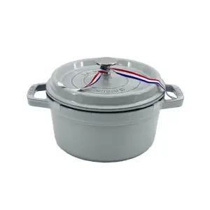 스타우브 B품 원형 꼬꼬떼 화이트트러플 20cm 인덕션 무쇠 주물냄비