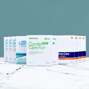 자이누컴포케어 카미케어 10장 1박스 모음 재생 습윤밴드 방수 상처 스팟