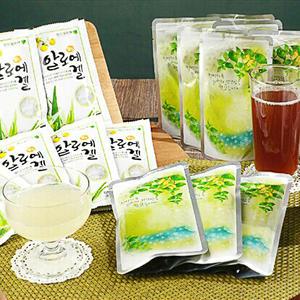 고흥 유기농 알로에엑기스/알로에겔 30팩