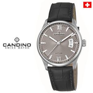 [칸디노][공식][CANDINO]칸디노 C4691/2 스위스메이드 남성용 가죽 손목시계