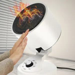 가정용 미니 온풍기 전기난로 사무실 탁상용 히터 캠핑 난방기 소형 가정용 열풍기