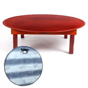 SN 원형상 90 (상커버포함) (5~6인용) _접이식 밥상 교자상