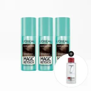 매직 리터치 새치 스프레이 75ml 3개+본드리페어 100ml 랜덤)