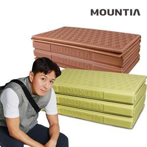 [마운티아] 캠핑매트 240/3단 양면 240x200 텐트매트 피크