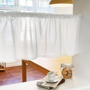 까르데코 플린 솔리드 워싱면 바란스커튼