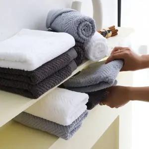 [소프트터치]헤링본 40수 프리미엄 호텔수건 10장