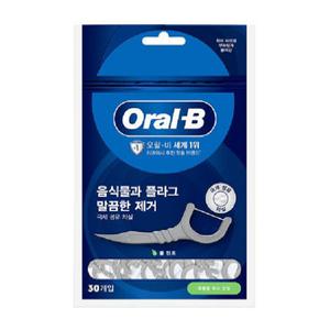 오랄비 일회용치실 C자형 30개입 X 2팩