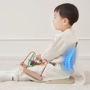 바른자세 쿠션체어 유아 좌식의자 유아의자 어린이의자