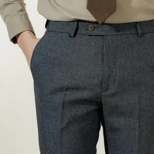 [엠필]남자  가을 BEST 스판 히든밴딩정장바지 3종세트 (사이즈30~38까지) 블랙,네이비,보카시 3종