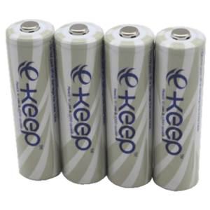 LEXEL 렉셀 E-KEEP 니켈 수소 충전 건전지 AAA AA / 고용량타입 AA AAA 충전지 - 4알