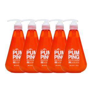 페리오 펌핑치약 시트러스 285g, 5개