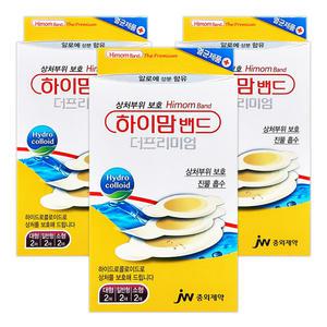 중외제약 하이맘밴드 더프리미엄 혼합형 6매x3개