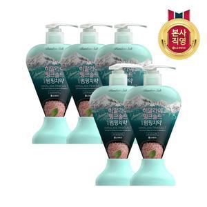 [엘지생활건강]히말라야핑크솔트 펌핑치약 285g(아이스)x5개