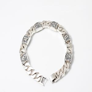 차차실버 불교 6mm 8mm 은팔찌 남자 여자 남여공용 커플 생일선물 아들 딸 선물 졸업 남녀공용