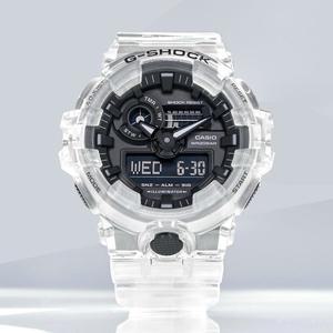 [지샥] 투명 클리어 빅페이스 군인 전자시계