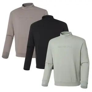 [와이드앵글](광주신세계)WMW22243 남성 CF 오스카 모크넥 스웨트 셔츠