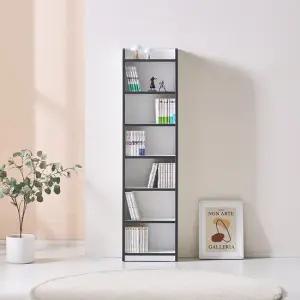 루카 미니 6단 슬림 틈새 책장 400