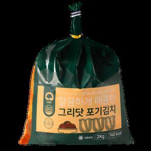 그리닷 국내산 포기김치 10kg