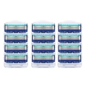 (무료배송) 토비메모리 질레트 호환 면도날 5중날 프로글라이드 3팩 (12입)