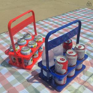 테이크아웃 커피캐리어 음료트레이 접이식 6구 홀더