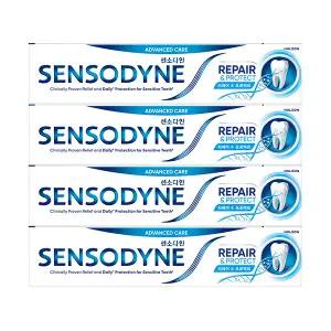 센소다인 리페어&프로텍트 치약 100g, 4개