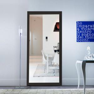 [기타]여닫이 스윙 중문 오픈형 투명유리 현관 아파트 세탁실 다용도실 도어