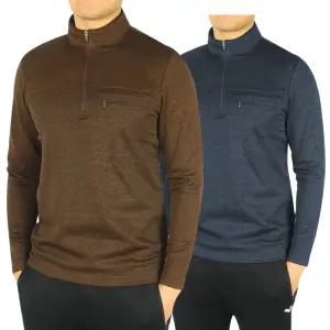 겨울 남성 기모 등산티츠 남자 피치 기모티 긴팔 등산복 상의 TWBT-715